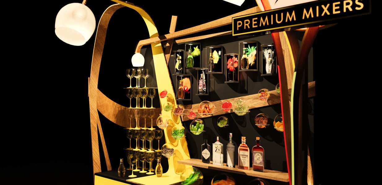 Schweppes, premium mixers - Mandarin Hotel - visuel 2
