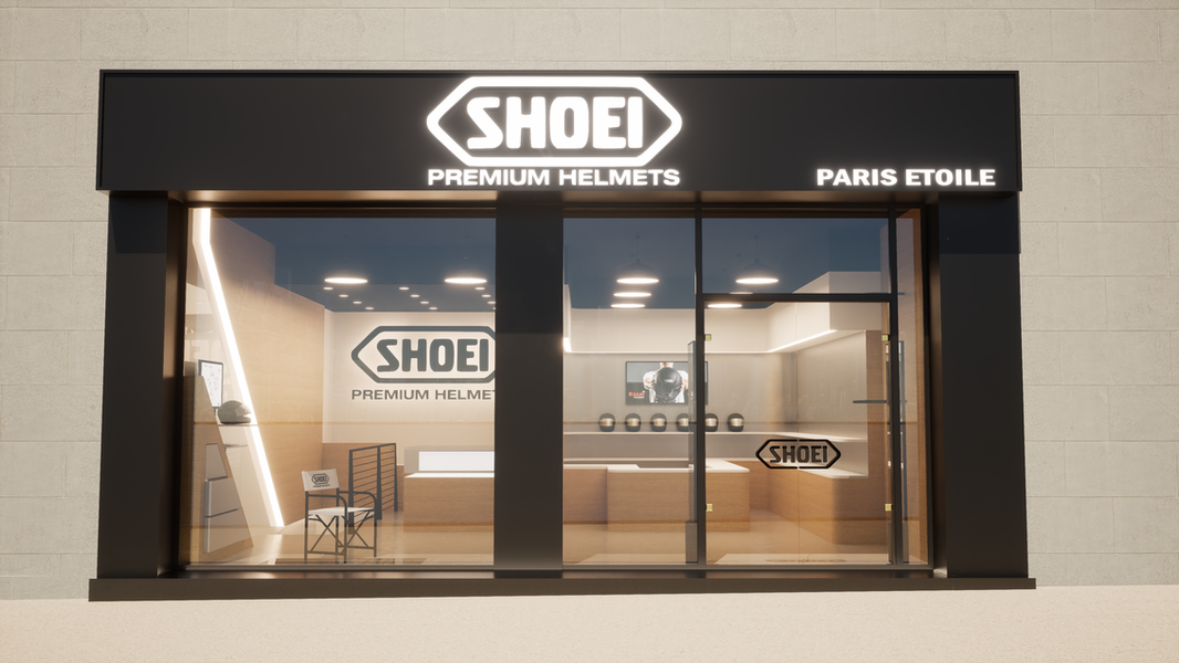 Boutique Shoei, Paris - visuel 2